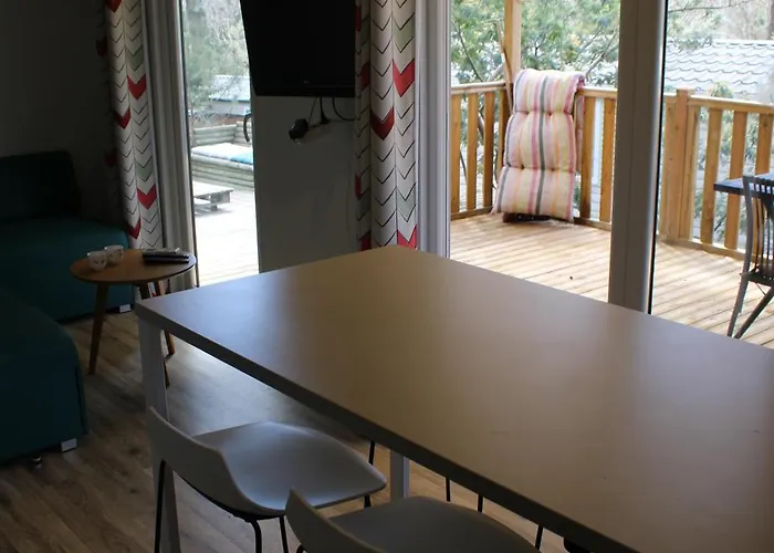 אתר קמפינג Mobil-home Au Coeur Des Pins By Siblu Les Embruns Cap Ferret Lège-Cap-Ferret